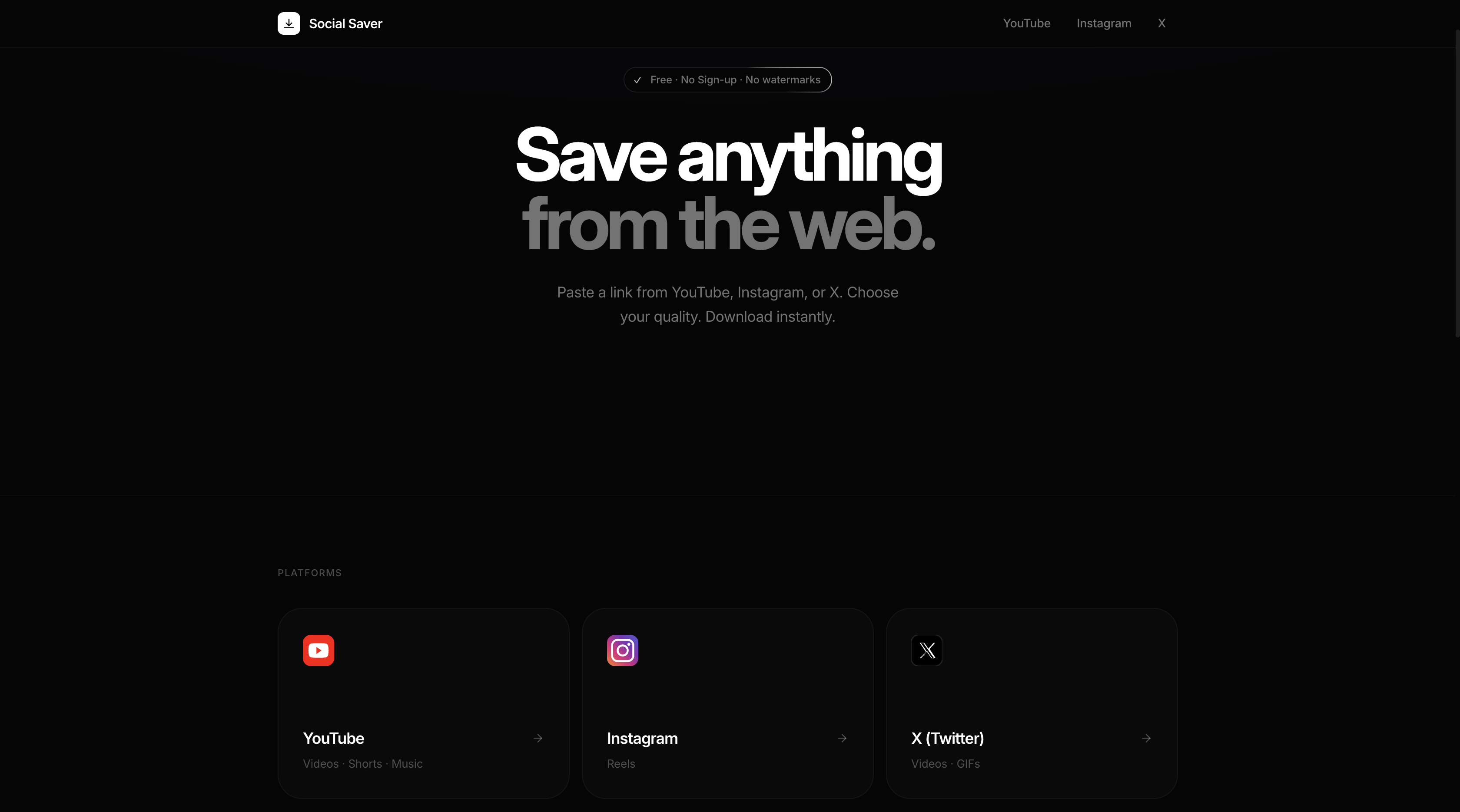 Soical Saver preview